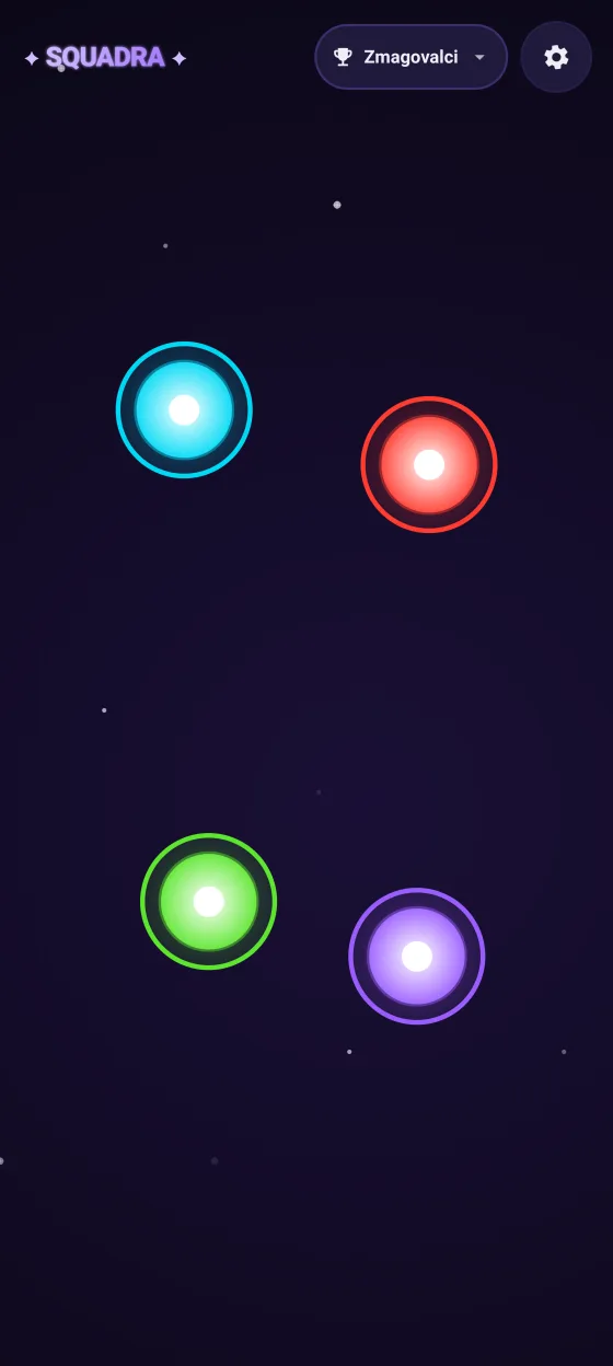 Tema Cosmic - privzeti videz